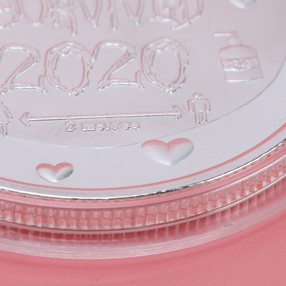 Commemorative Coin Innovative 2020 Medal Memorial Coin Gift Souvenirs CollectionSilver