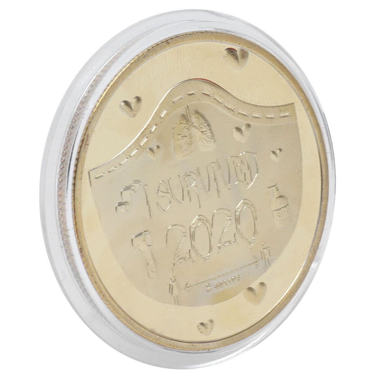 Commemorative Coin Innovative 2020 Medal Memorial Coin Gift Souvenirs CollectionGold