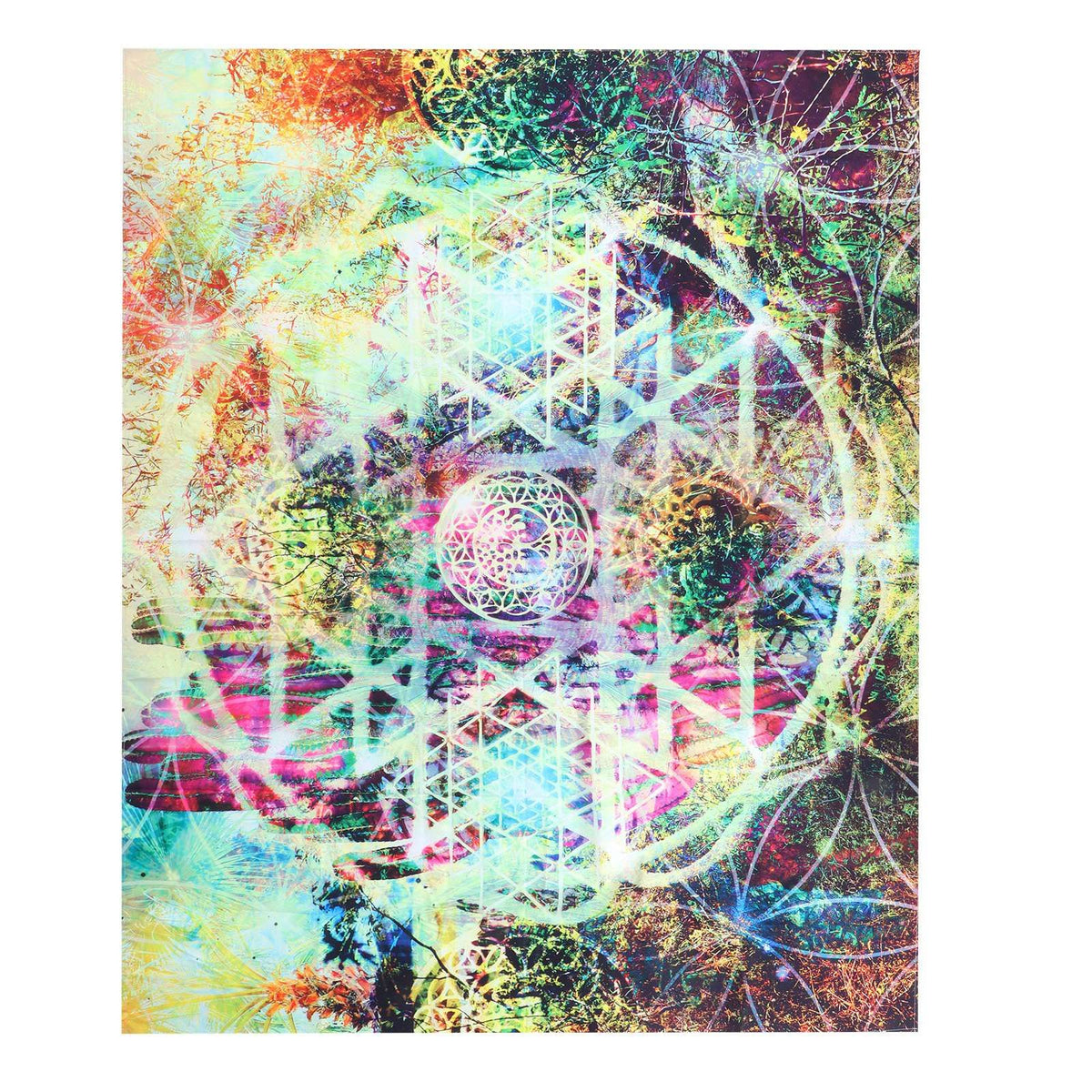 Abstract Geometric Pattern Tapestry Wall Hanging for Living Room Bedroom Art Decor200x150cm
