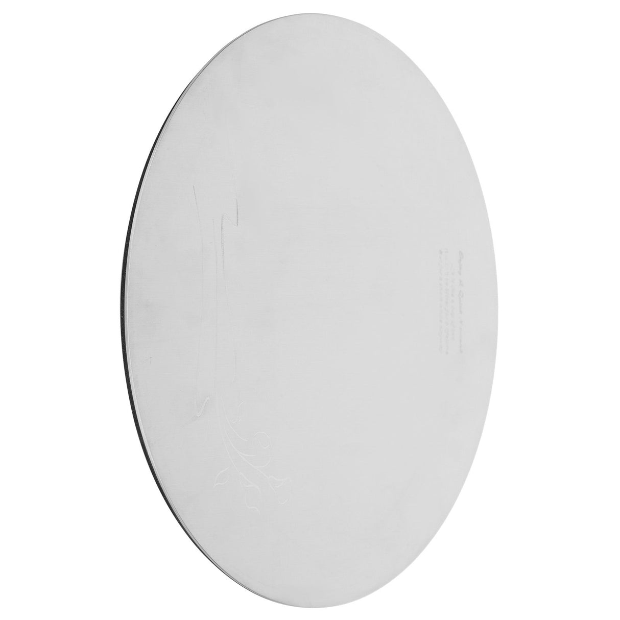 Round Sushi Plate Innovative 304 Stainless Steel Cake Dessert Dish Tray for Kitchen RestaurantL