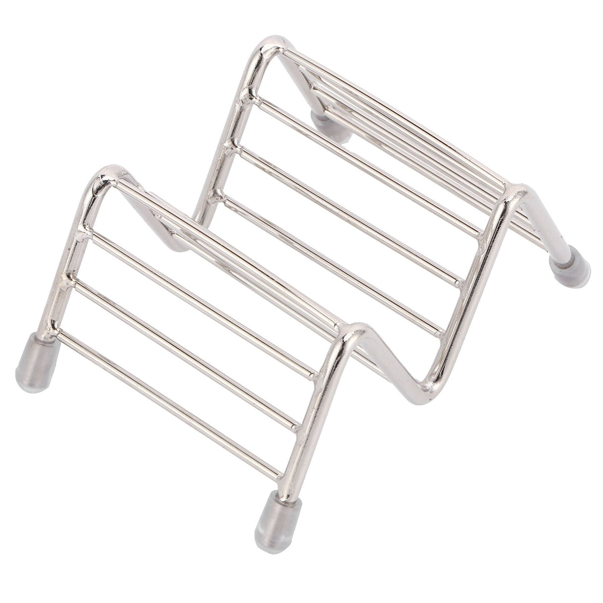 Taco Holder Innovative 304 Stainless Steel Pancake Stand Tray for Kitchen Restaurant1/2 Grid
