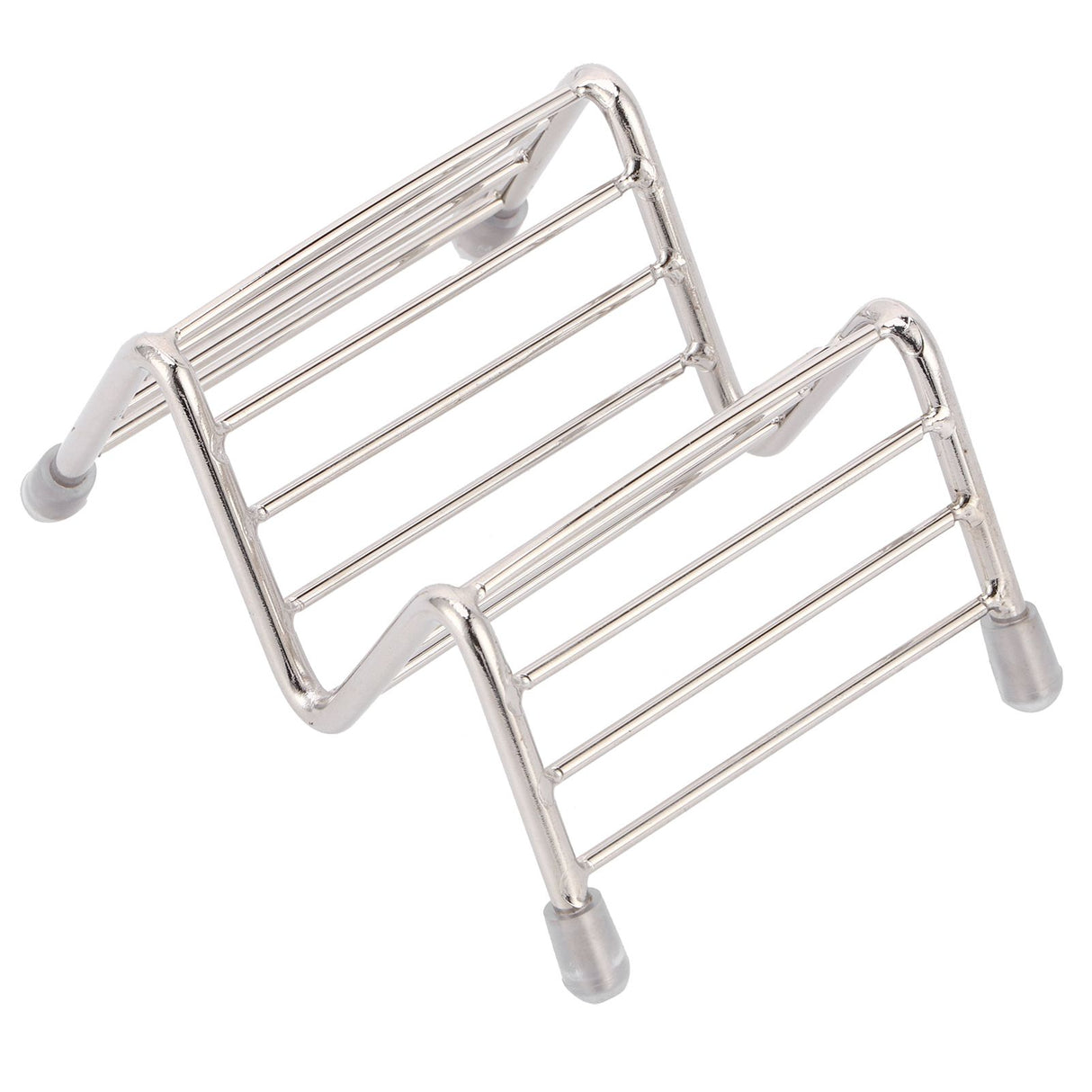 Taco Holder Innovative 304 Stainless Steel Pancake Stand Tray for Kitchen Restaurant1/2 Grid