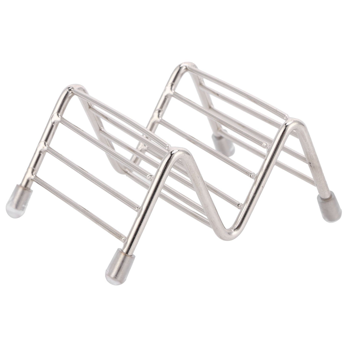 Taco Holder Innovative 304 Stainless Steel Pancake Stand Tray for Kitchen Restaurant1/2 Grid