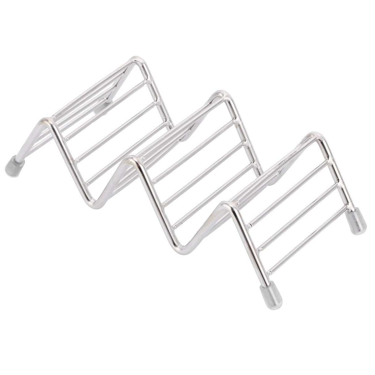 Taco Holder Innovative 304 Stainless Steel Pancake Stand Tray for Kitchen Restaurant2/3 Grid