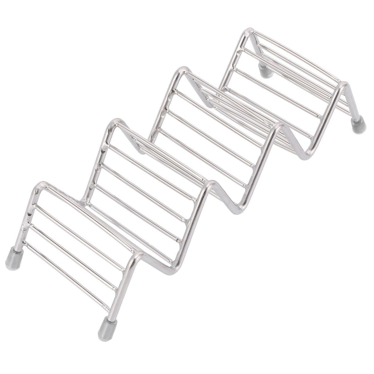 Taco Holder Innovative 304 Stainless Steel Pancake Stand Tray for Kitchen Restaurant3/4 Grid