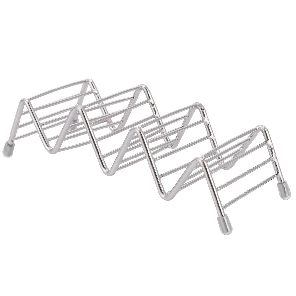 Taco Holder Innovative 304 Stainless Steel Pancake Stand Tray for Kitchen Restaurant3/4 Grid