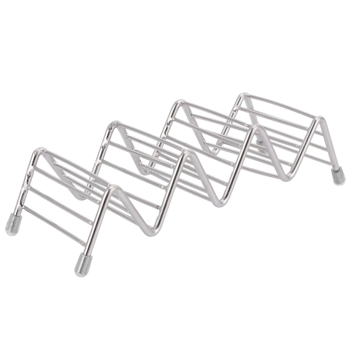 Taco Holder Innovative 304 Stainless Steel Pancake Stand Tray for Kitchen Restaurant3/4 Grid