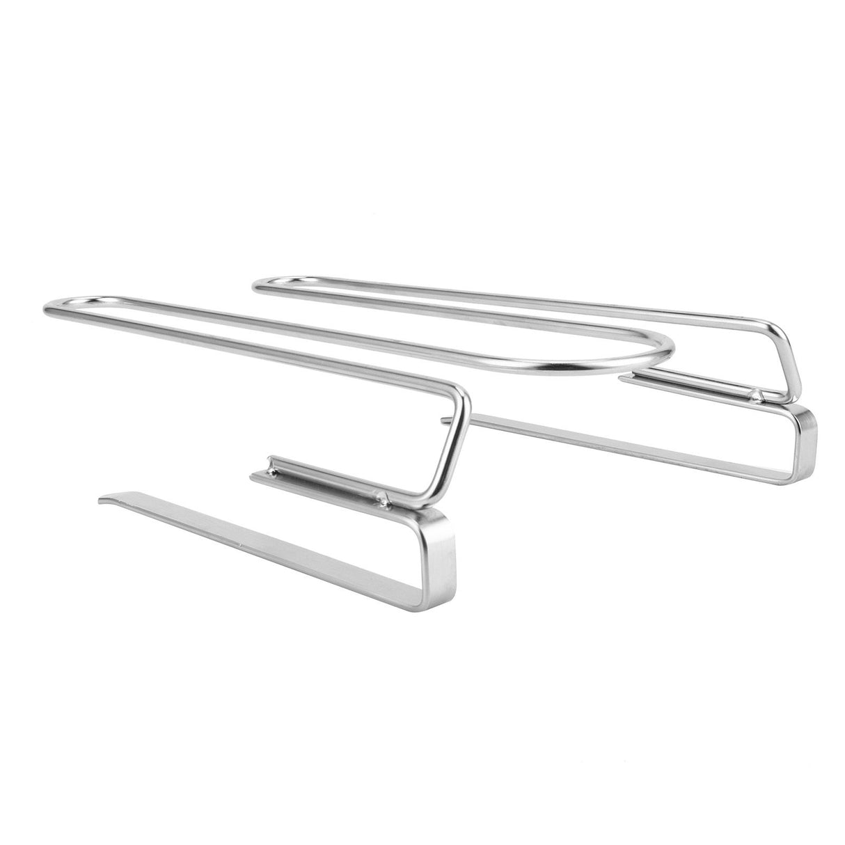Under Shelf Wine Glass Rack 304 Stainless Steel Mounted Hanging Cup Drain Holder Organizer
