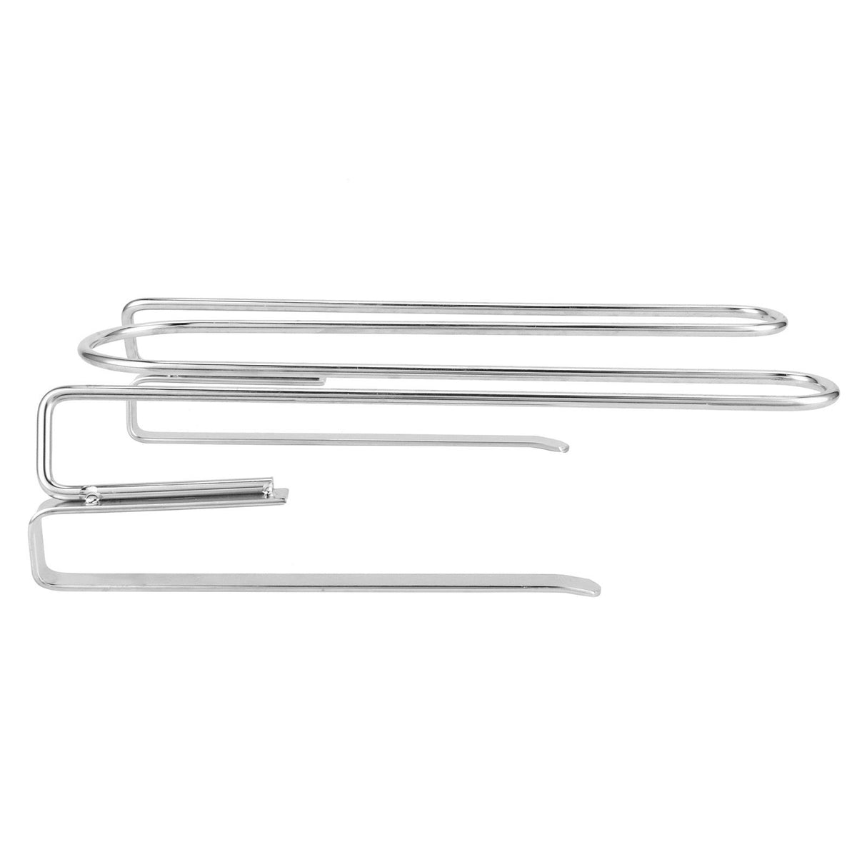 Under Shelf Wine Glass Rack 304 Stainless Steel Mounted Hanging Cup Drain Holder Organizer