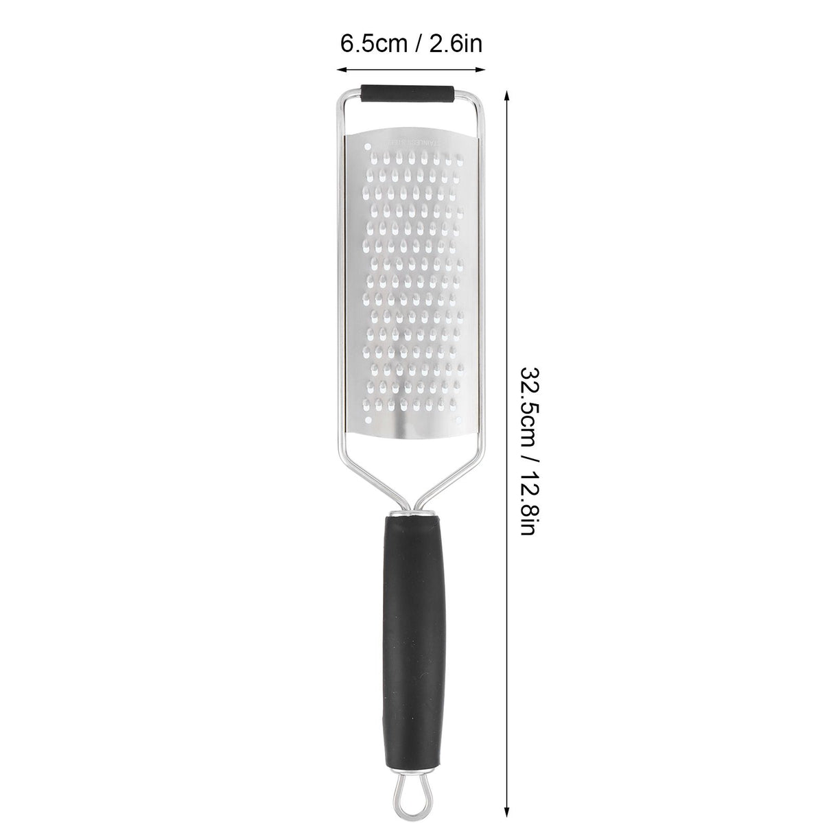 Handheld Cheese Grater Manual Vegetables Shredder Kitchen Gadgets with Silicone Thichen HandleJ13398/09 Small Gross Hole