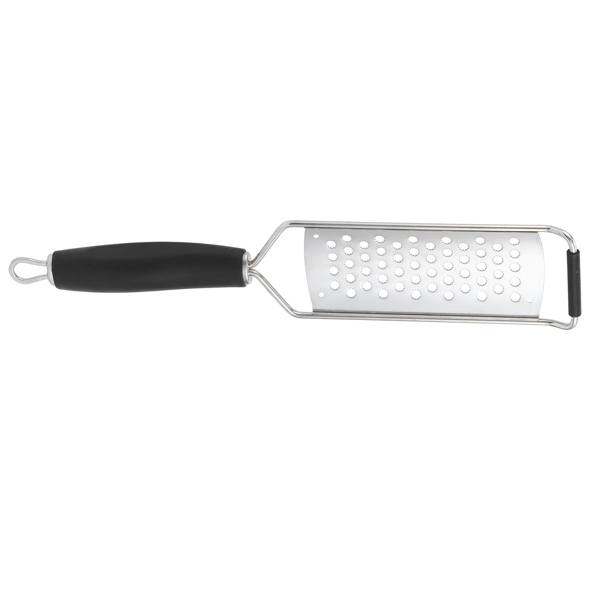 Handheld Cheese Grater Manual Vegetables Shredder Kitchen Gadgets with Silicone Thichen HandleJ13398/10 Large Hole