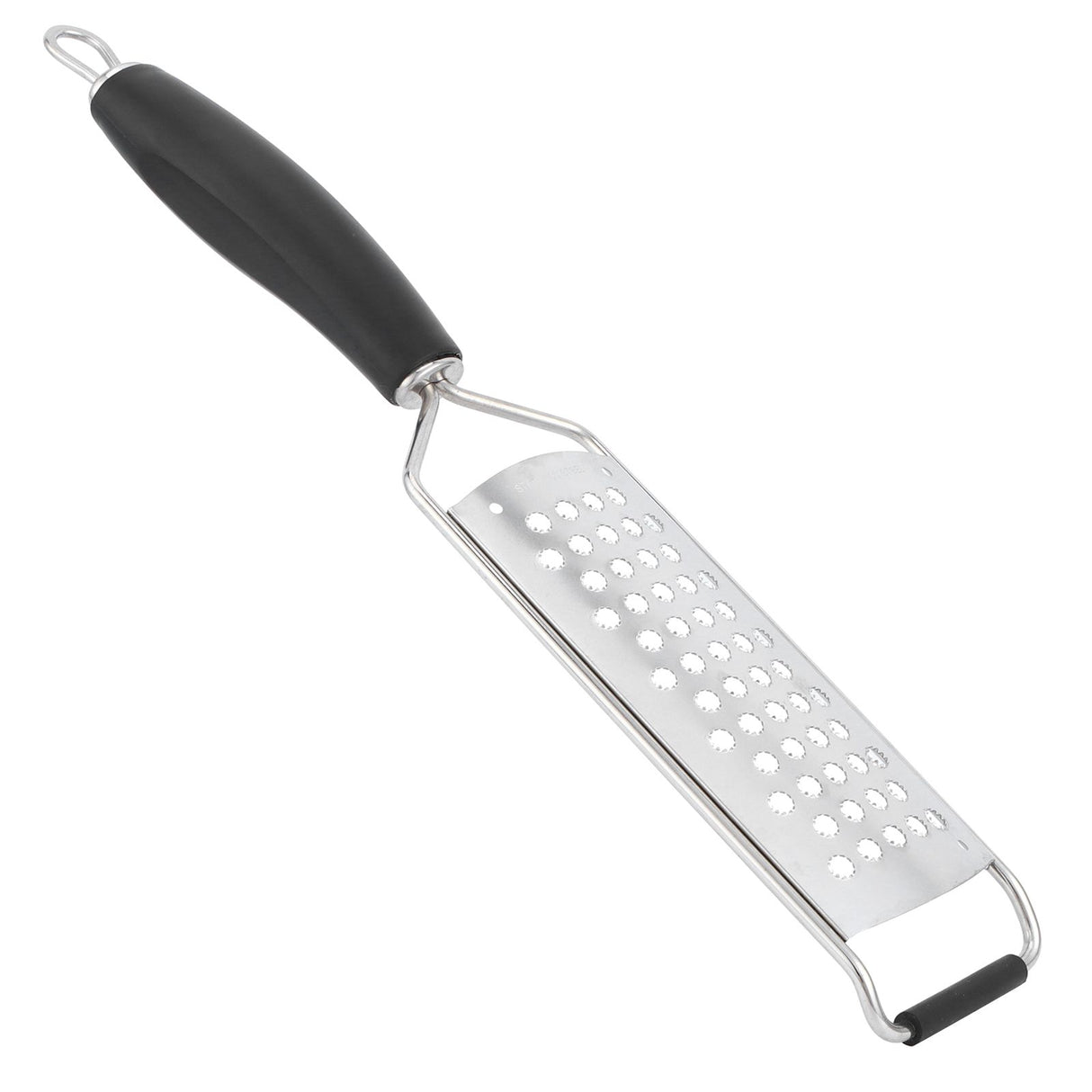 Handheld Cheese Grater Manual Vegetables Shredder Kitchen Gadgets with Silicone Thichen HandleJ13398/10 Large Hole
