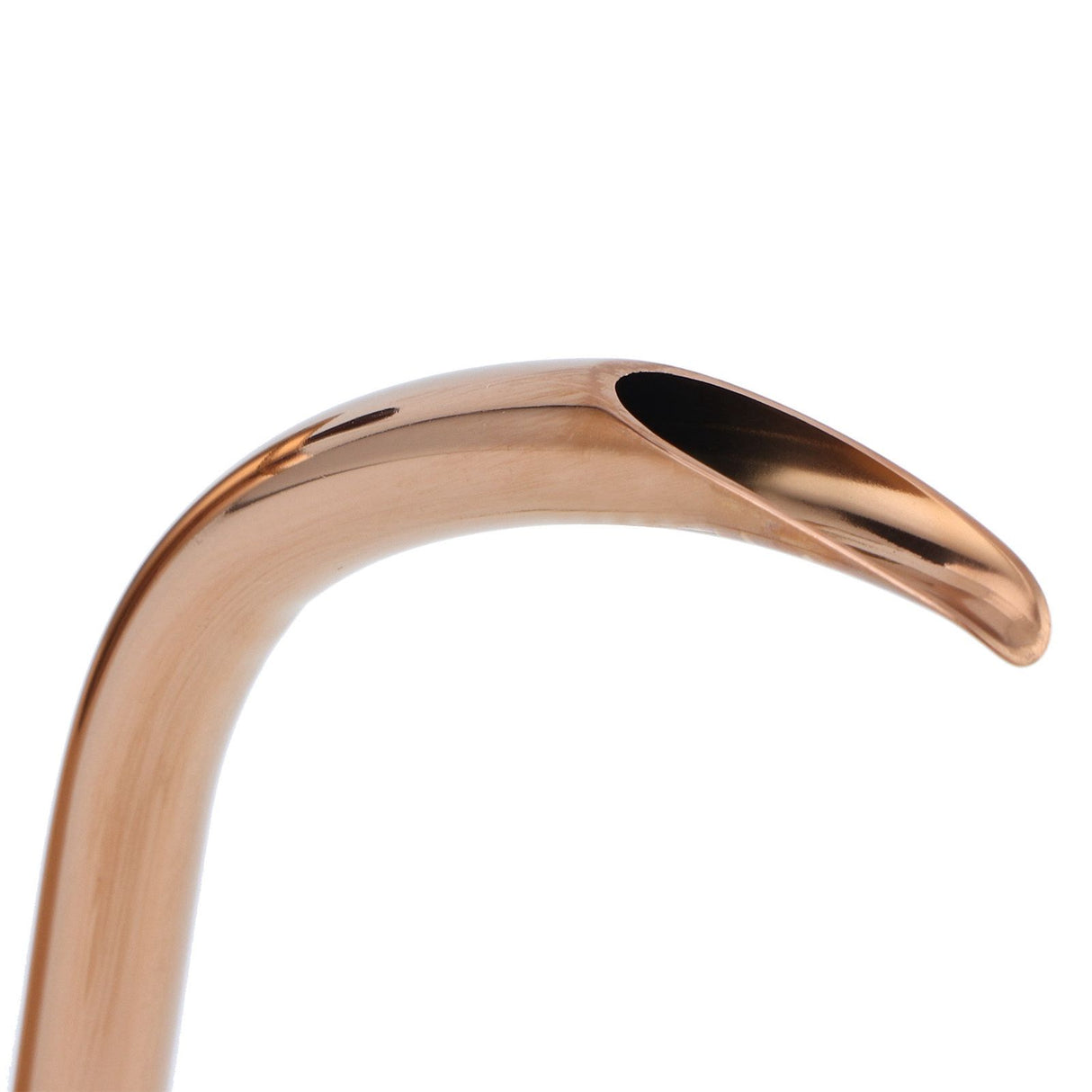 700ml Coffee Kettle 304 Stainless Steel Gooseneck Spout Coffee Drip Pot with Wooden HandleLong Spout‑Rose Gold