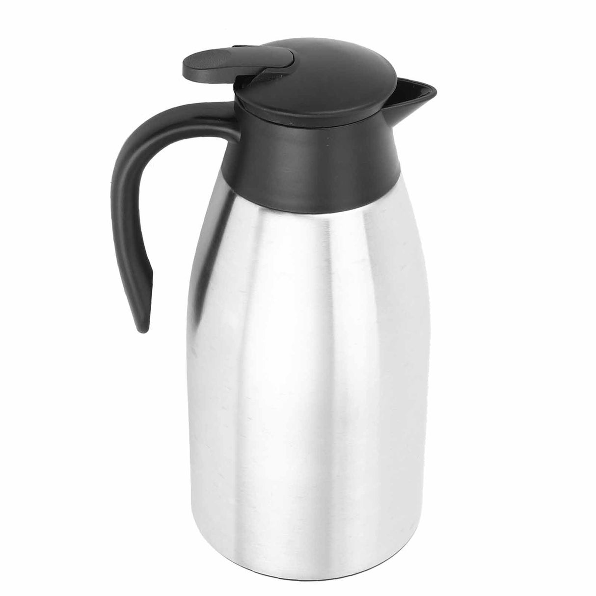 2L Water Kettle Portable 304 Stainless Steel Insulation Pot Bottle for Home Office UseStainless Steel Color 2L