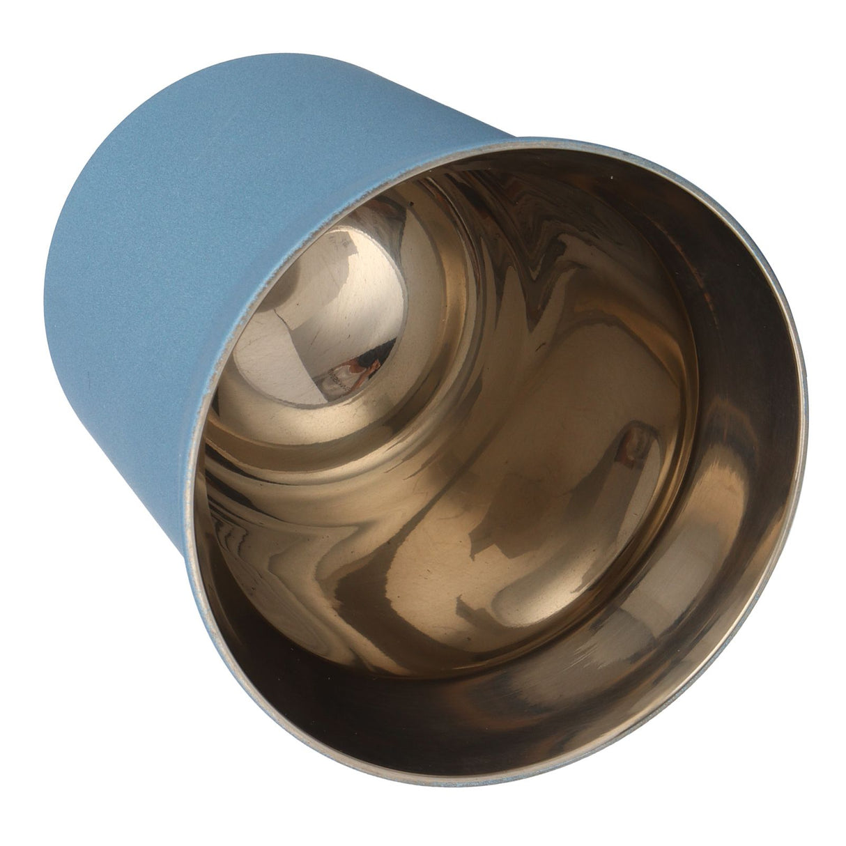 Stainless Steel Coffee Cup Double Wall Insulated Capsule Cup Mug for Home Coffee ShopLight Blue 160ml