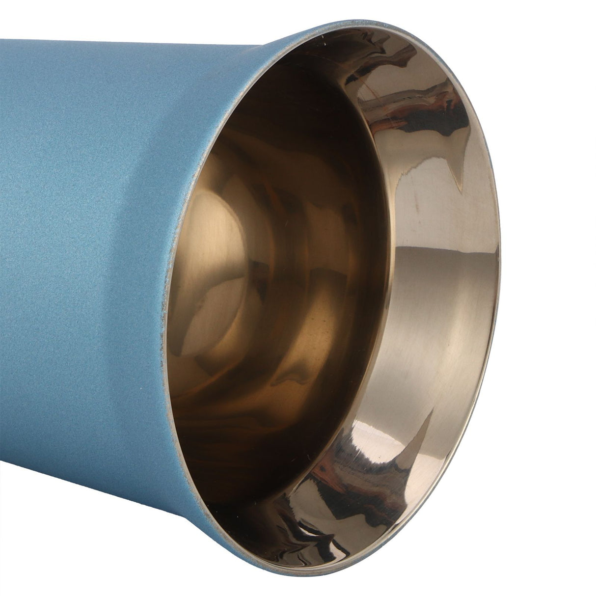 Stainless Steel Coffee Cup Double Wall Insulated Capsule Cup Mug for Home Coffee ShopLight Blue 160ml