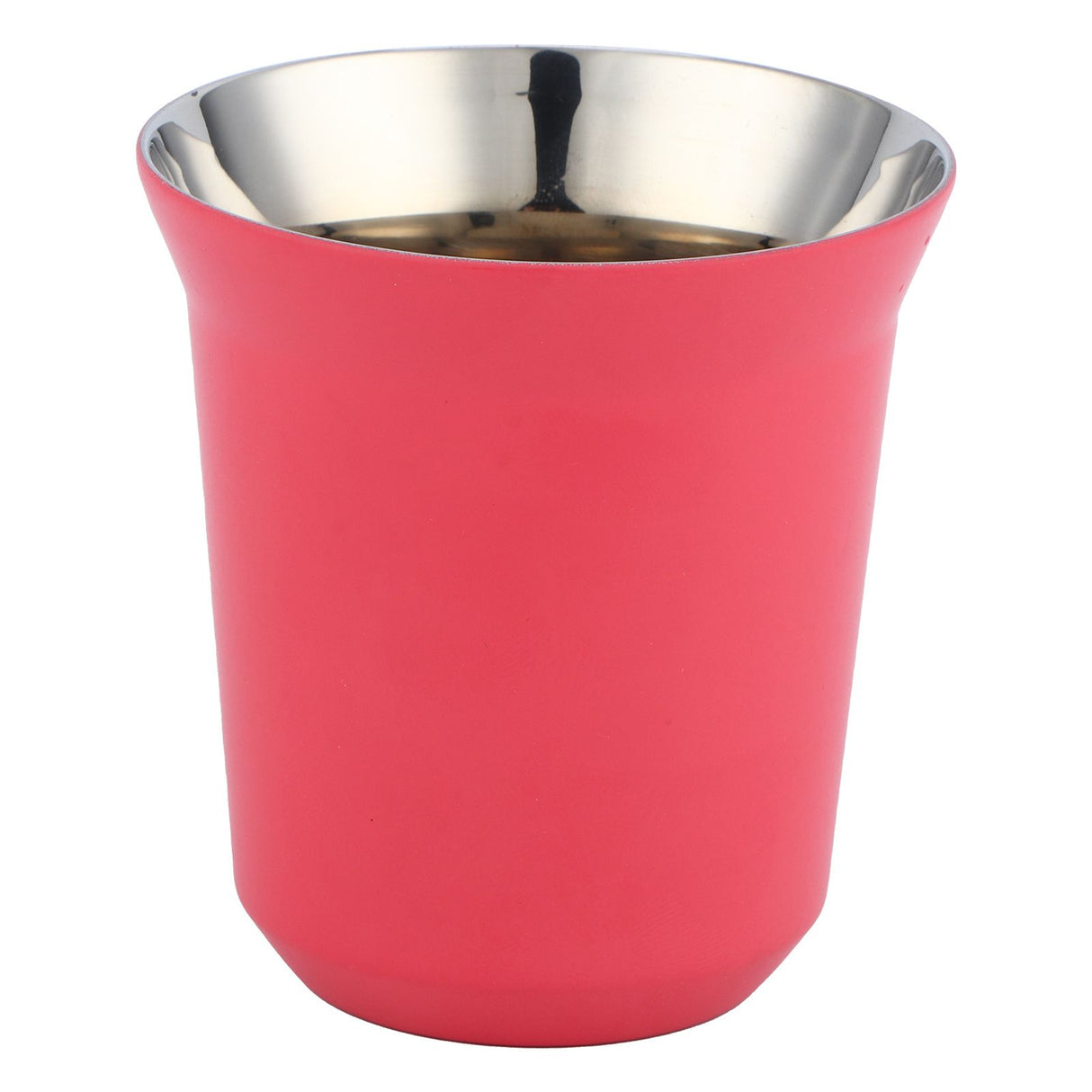 Double Wall Coffee Mug 304 Stainless Steel Insulation Capsule Cup for Kitchen SuppliesRose Red 160ml