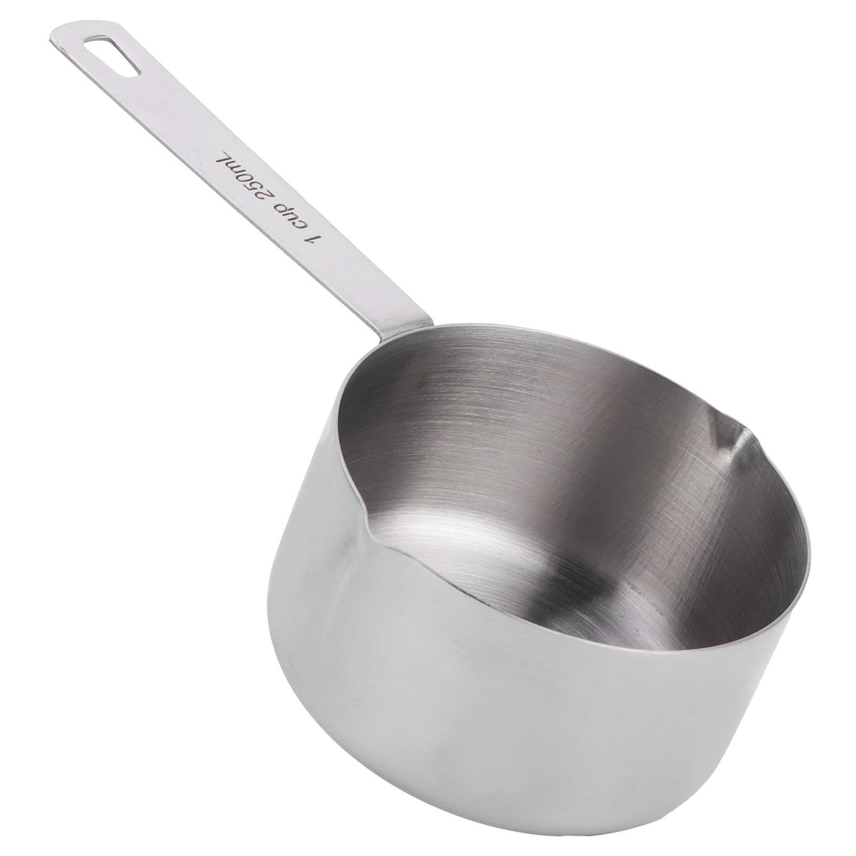 Baking Measuring Spoon 304 Stainless Steel Measuring Cup Scoop with Scales Kitchen Supplies1cup250ml