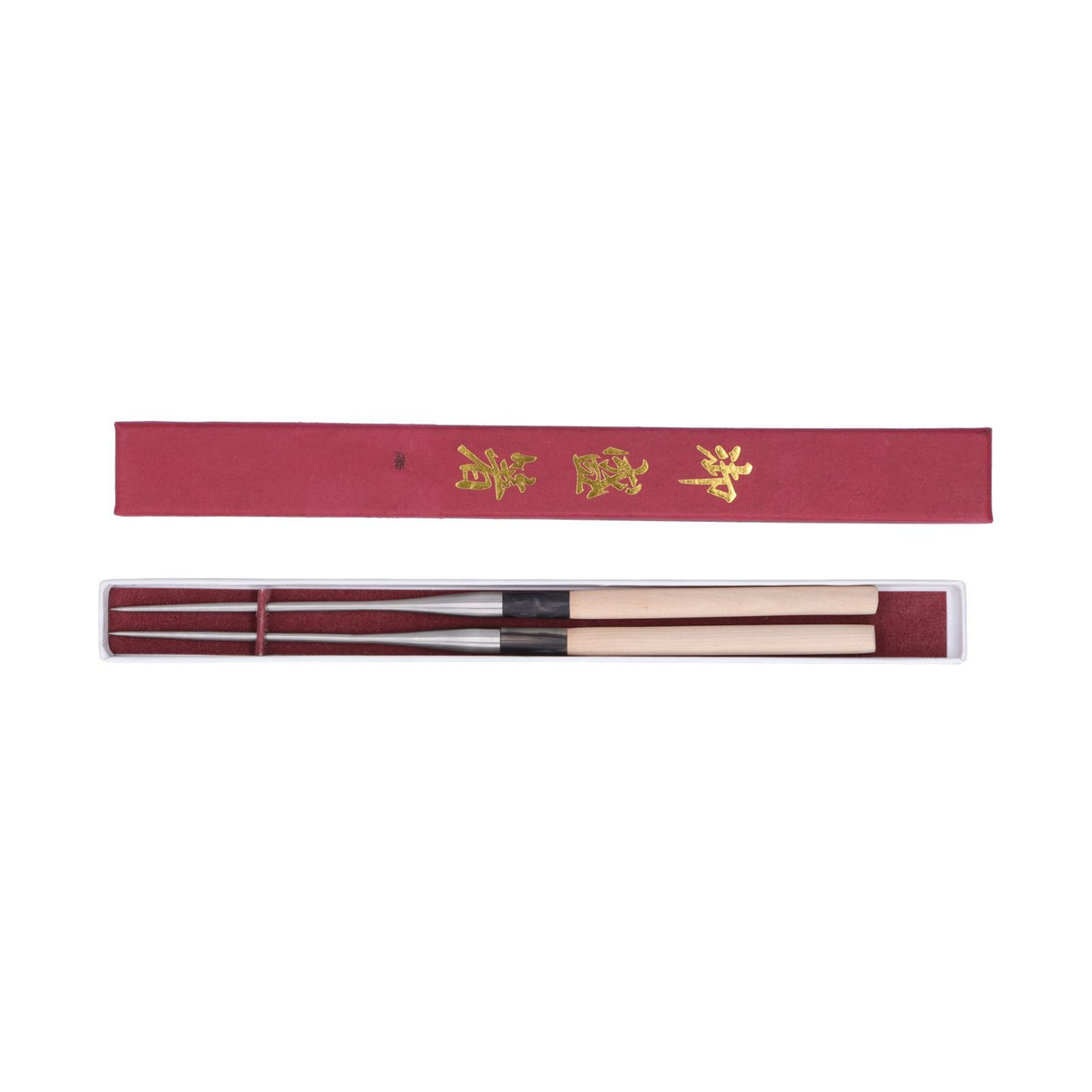 Japanese Sushi Chopsticks with Wood Handle Cooking Chopsticks Tableware Serving Utensils150MM