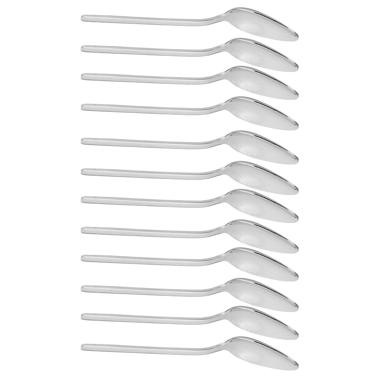 12Pcs Thickened Coffee Spoon 316 Stainless Steel Mirror Polishing Dessert Spoon Gift SetJ13421/04