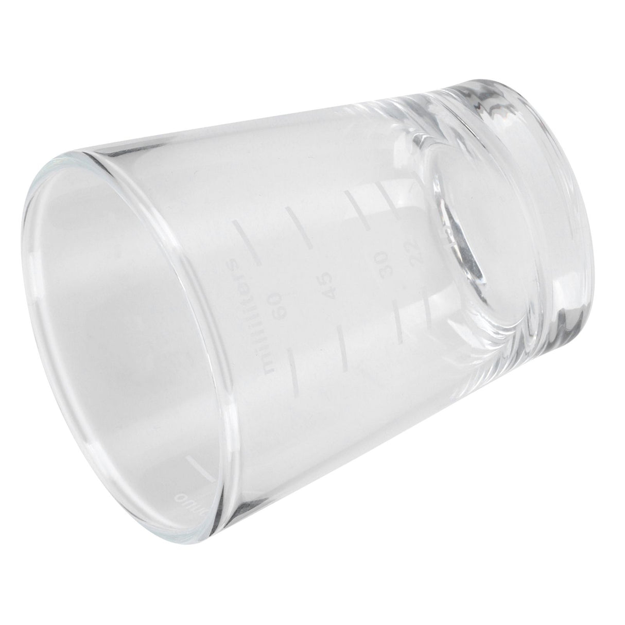 80ml Coffee Cup with Scales Milk Measuring Glass for Home Office Coffee Shop Transparent