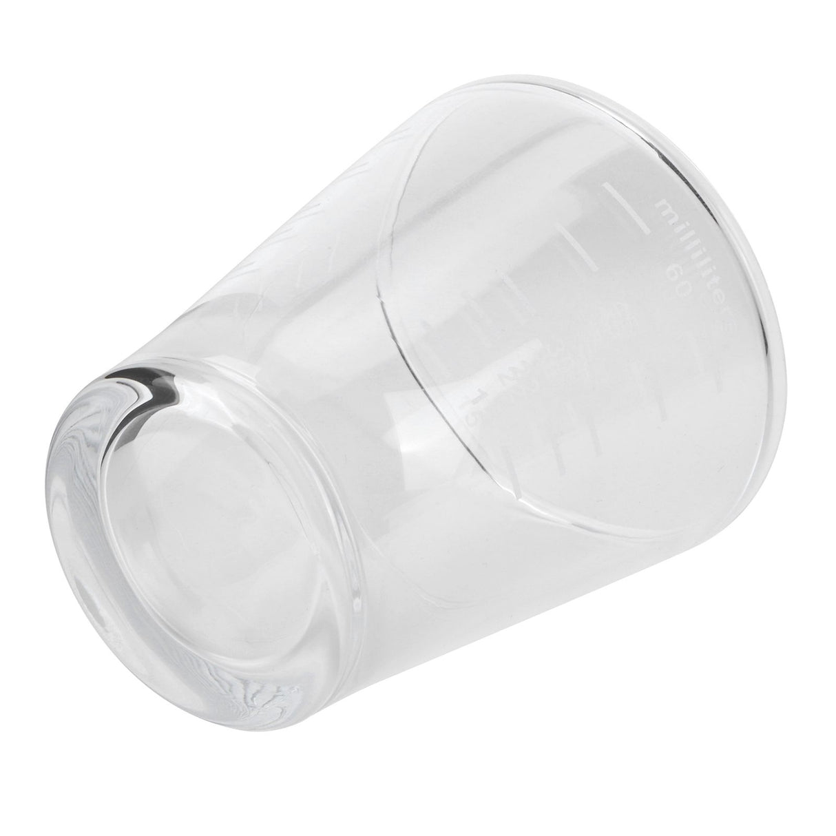 80ml Coffee Cup with Scales Milk Measuring Glass for Home Office Coffee Shop Transparent