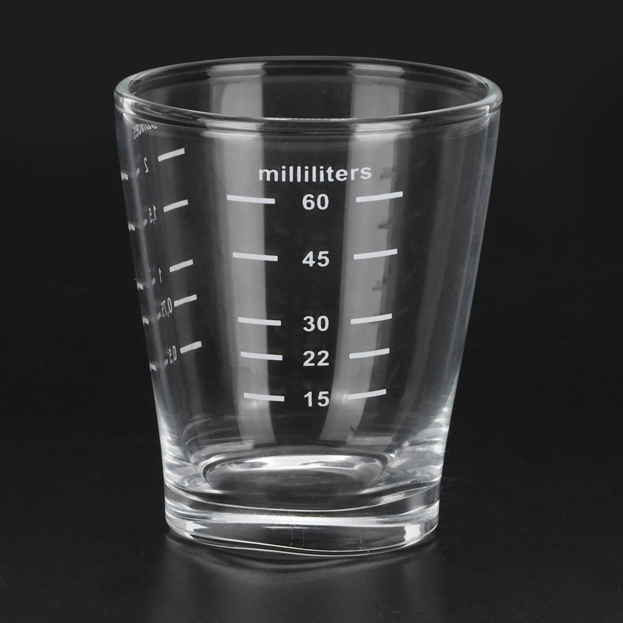 80ml Coffee Cup with Scales Milk Measuring Glass for Home Office Coffee Shop Transparent