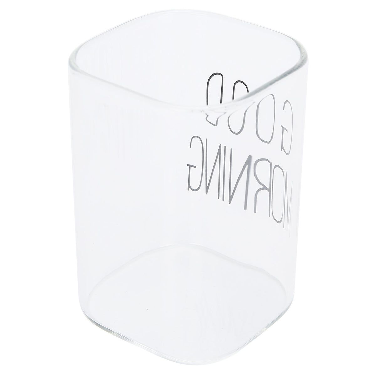 Transparent Milk Cup Innovative Coffee Mug Tea Drink Glass Drinkware for Home ShopBlack Label 240ml