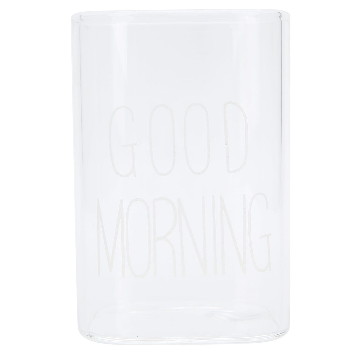 Transparent Milk Cup Innovative Coffee Mug Tea Drink Glass Drinkware for Home ShopWhite Label 240ml