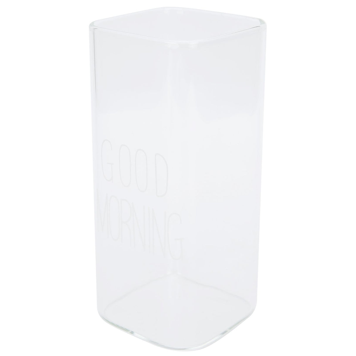 Transparent Milk Cup Innovative Coffee Mug Tea Drink Glass Drinkware for Home ShopWhite Label 400ml