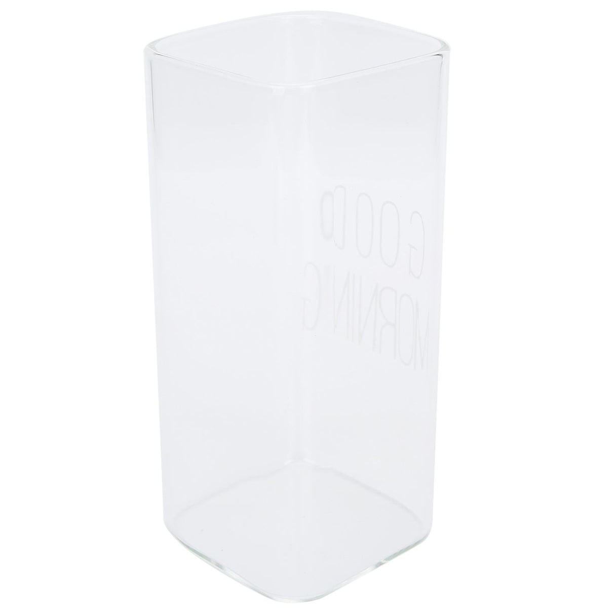 Transparent Milk Cup Innovative Coffee Mug Tea Drink Glass Drinkware for Home ShopWhite Label 400ml