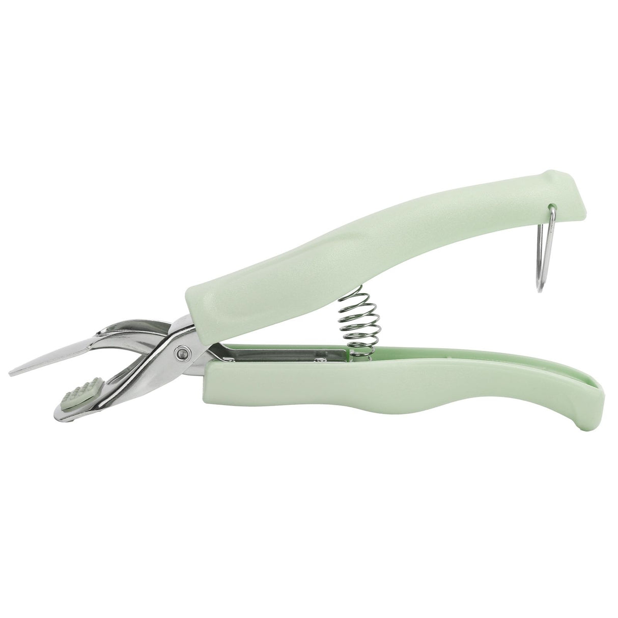 Bowl Gripper Stainless Steel AntiScald AntiSlip Clip Hot Plate Clamp Kitchen Gadget(Green )