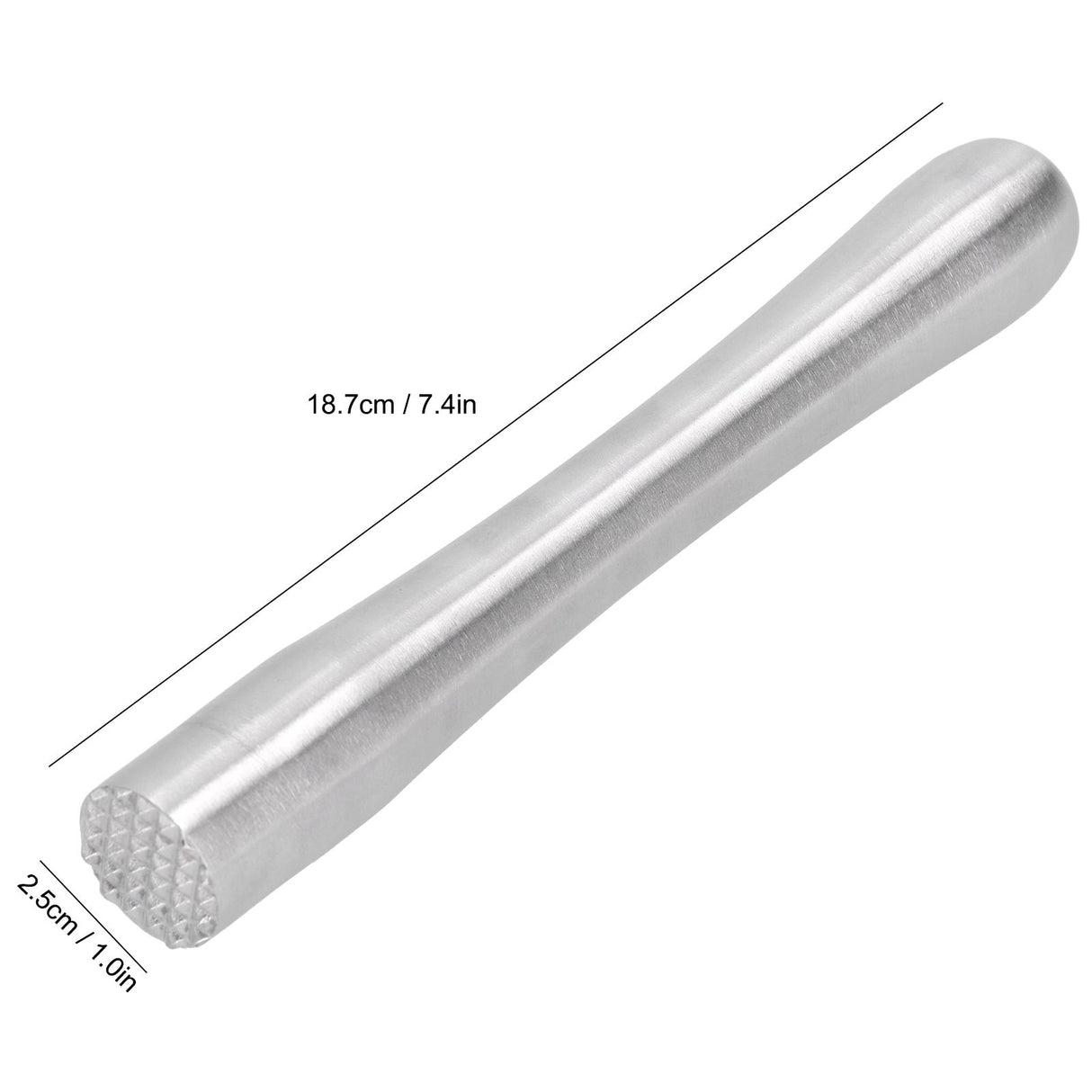 Stainless Steel Ice Crushing Rod Mixer Cocktail Muddler Barware Kitchen Tools DIY Bar ToolS