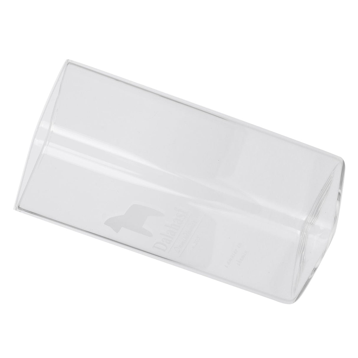 400ml Water Cup Square Heat-Resistant Glass Mug Beverage Milk Breakfast Cup DrinkwareHorse Pattern