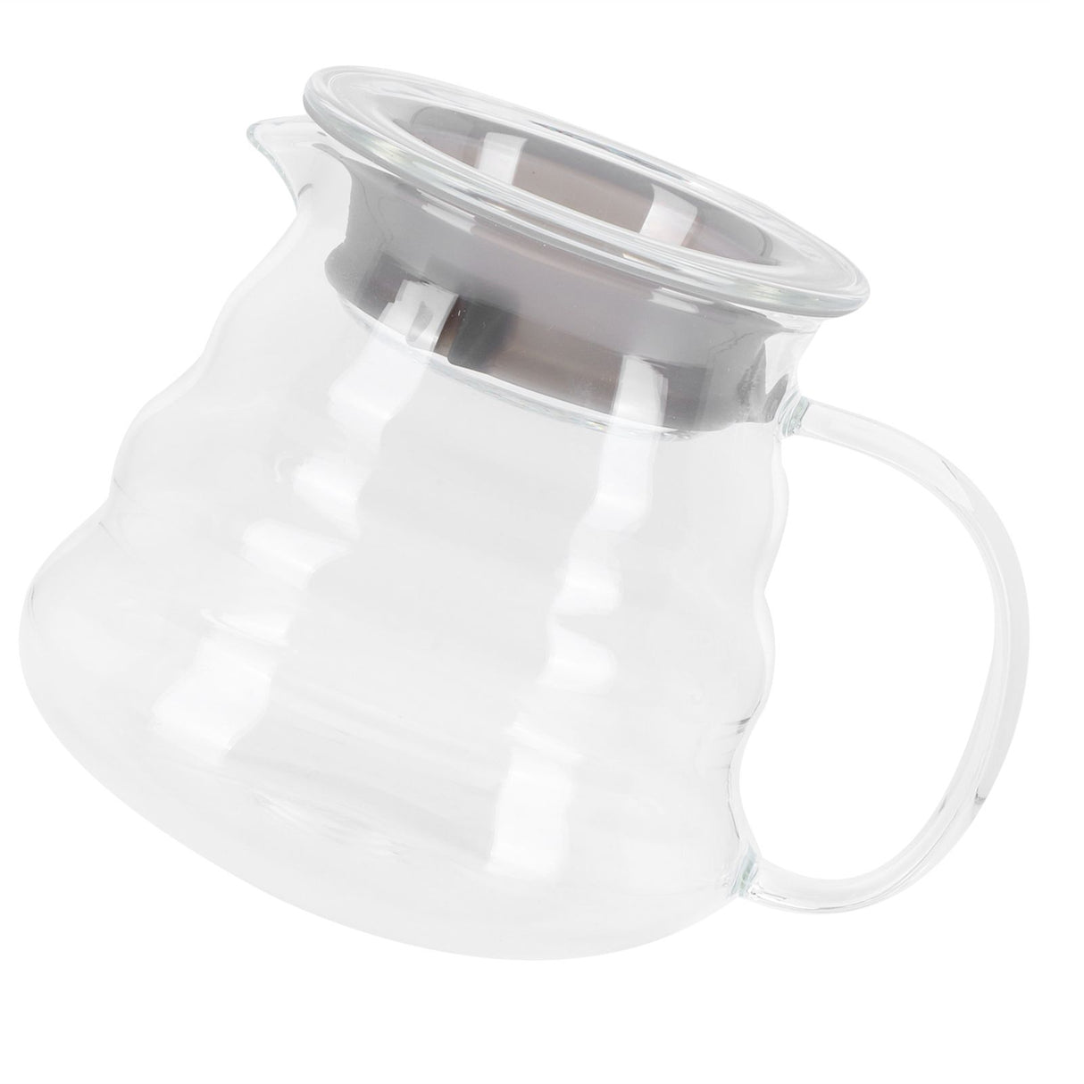 Glass Coffee Server Professional Glass Coffee Carafe Coffee Pot for Bar Kitchen Counter700ml