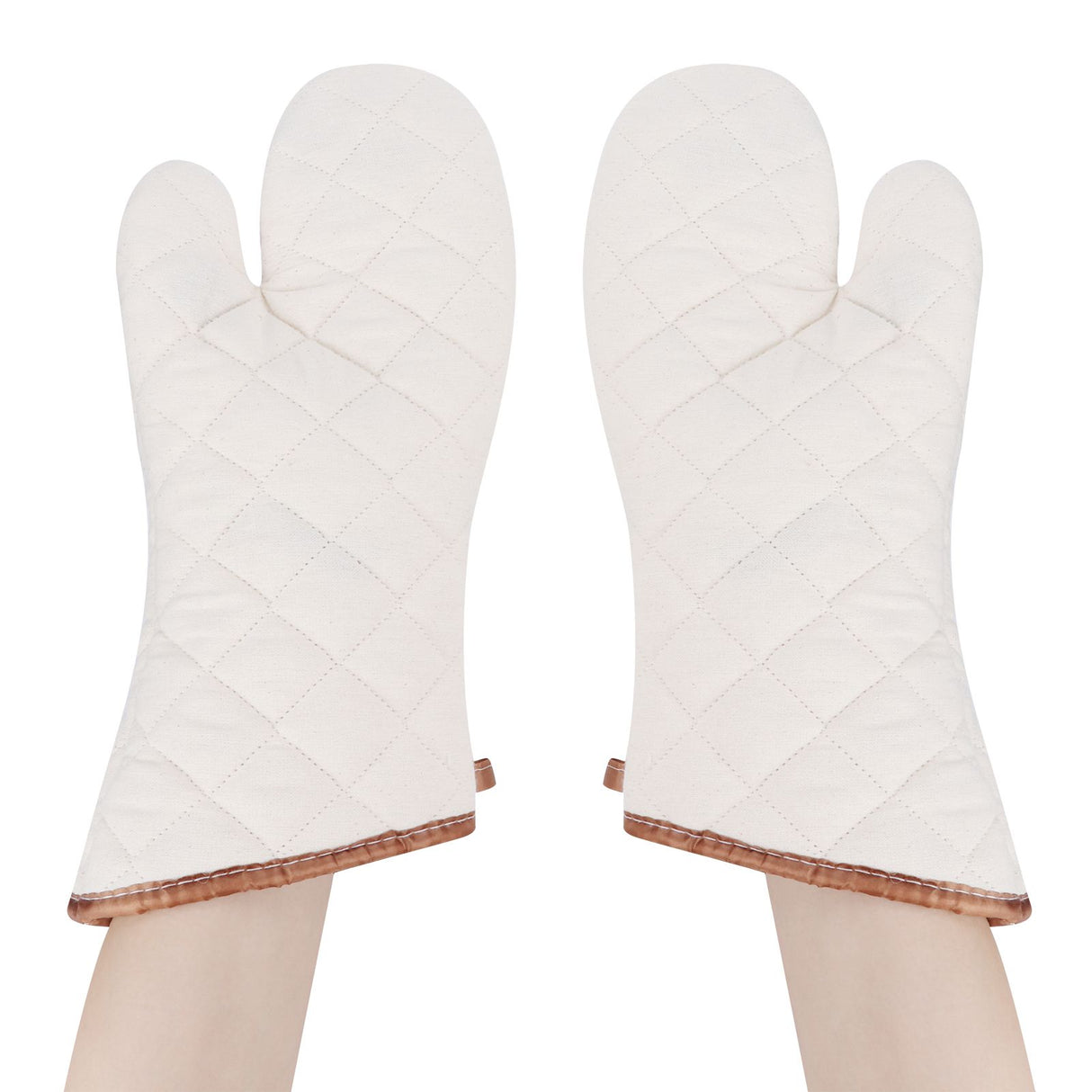 1Pair Heat Resistant Gloves Microwave Oven Mitts Cooking Tools for Home Restaurant