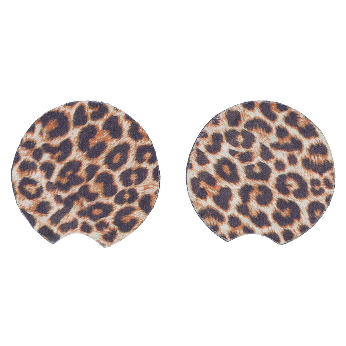 2Pcs Teacup Mat Waterproof Non Slip Car Coaster Neoprene Printed Cup Pad Protector