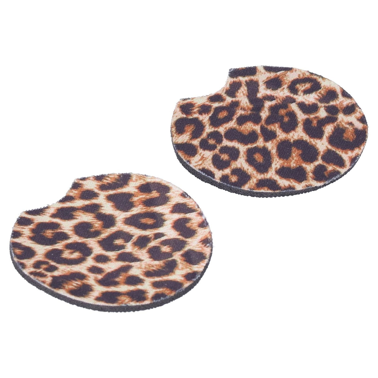 2Pcs Teacup Mat Waterproof Non Slip Car Coaster Neoprene Printed Cup Pad Protector