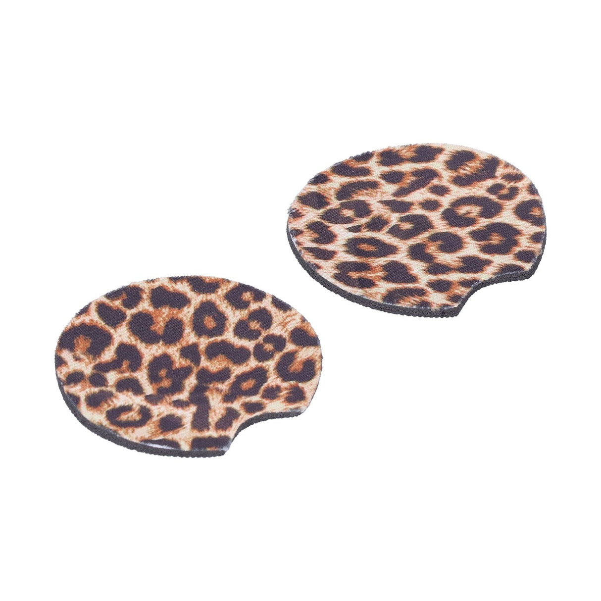 2Pcs Teacup Mat Waterproof Non Slip Car Coaster Neoprene Printed Cup Pad Protector