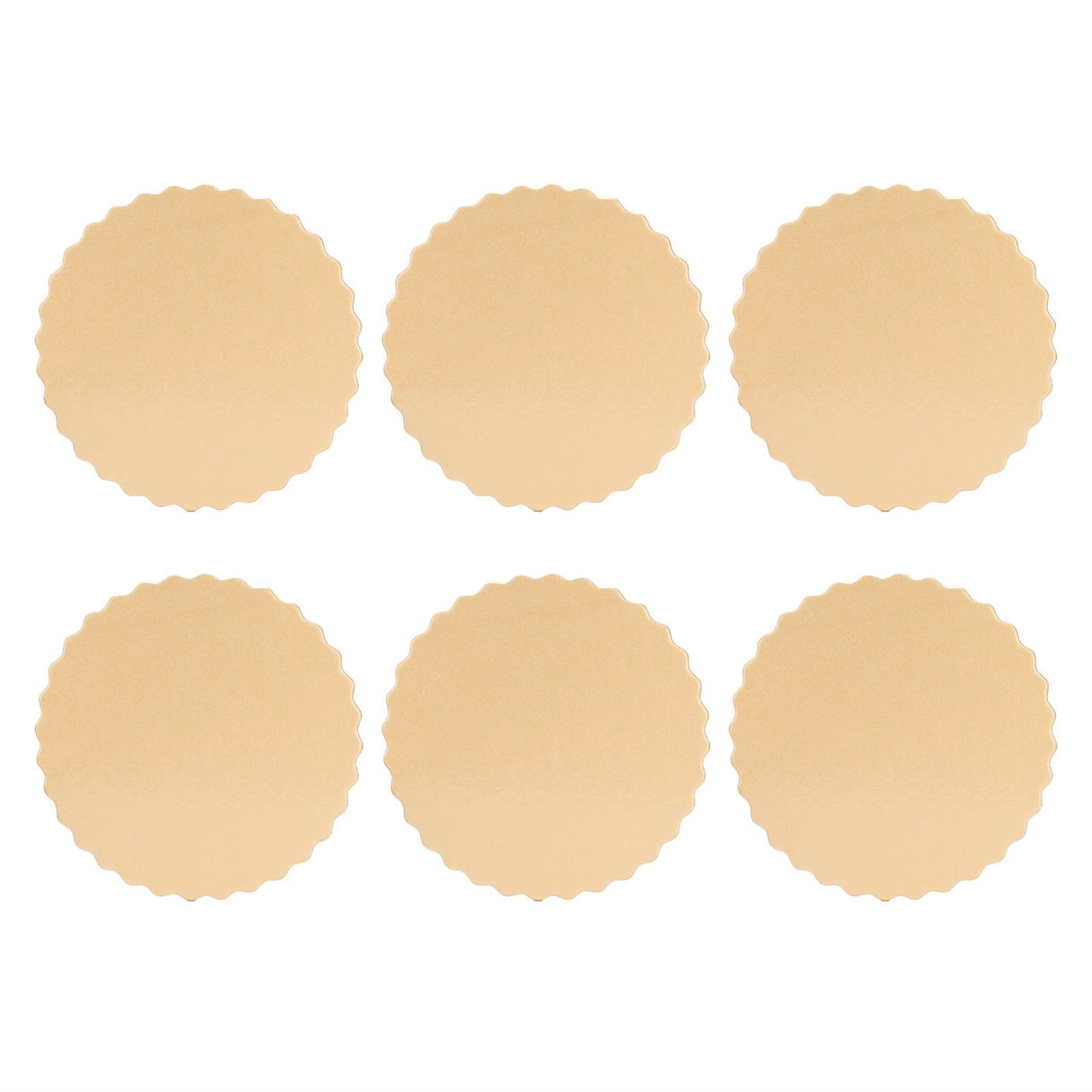 10PCS Double Sided Pattern Round Cake Boards Reusable Cake Trays for Wedding Birthday Party(12 pouces )