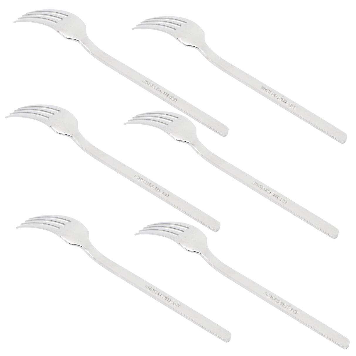 12Pcs 316 Stainless Steel Fork Dinner Fork Set Supplies for Kitchen Dining Room Daily Use