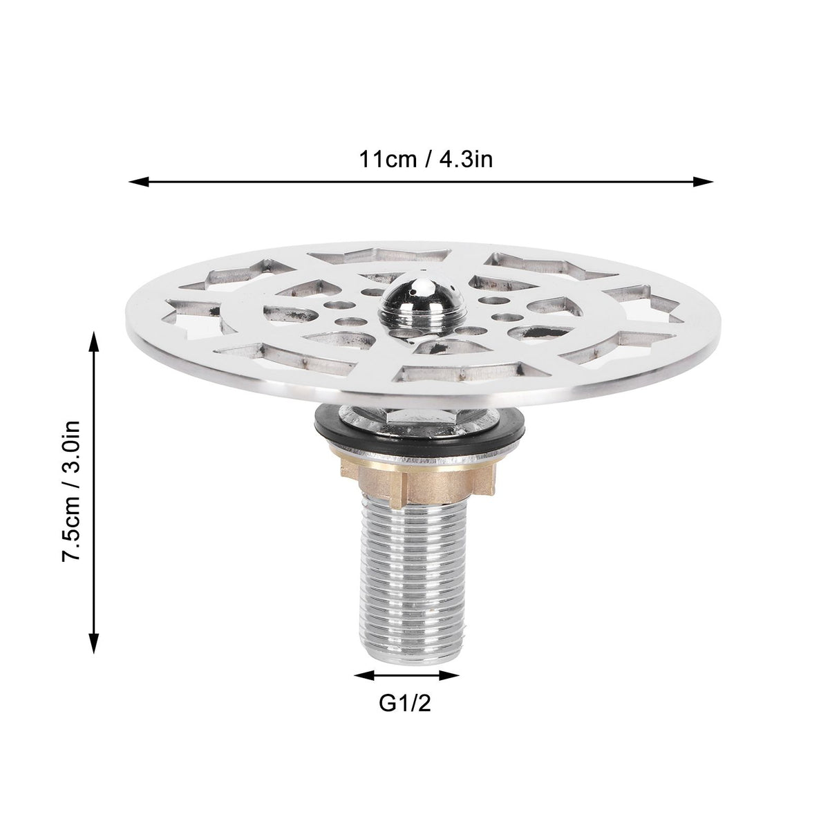 Bar Glass Rinser Faucet Head Stainless Steel Automatic Cup Washer Cleaner Accessory