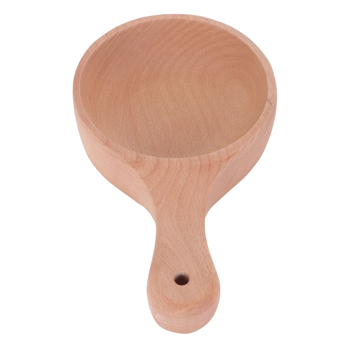 Wooden Salad Bowl with Handle JapaneseStyle Noodles Fruit Bowl Kitchen Tablewares