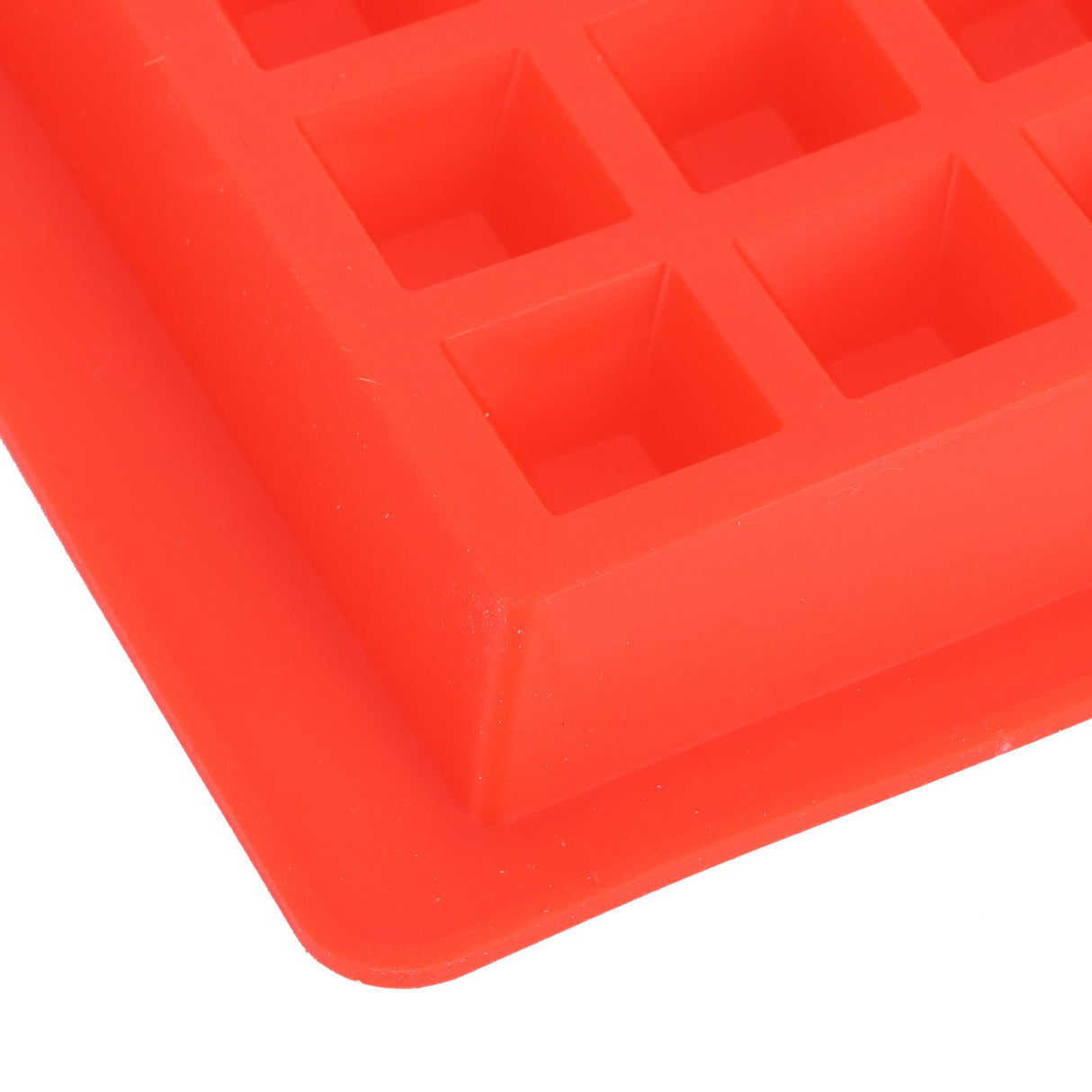 DIY Waffle Mold Reusable Silicone Muffin Cake Mould Baking Utensil Kitchen Accessory4‑Grid Rectangular