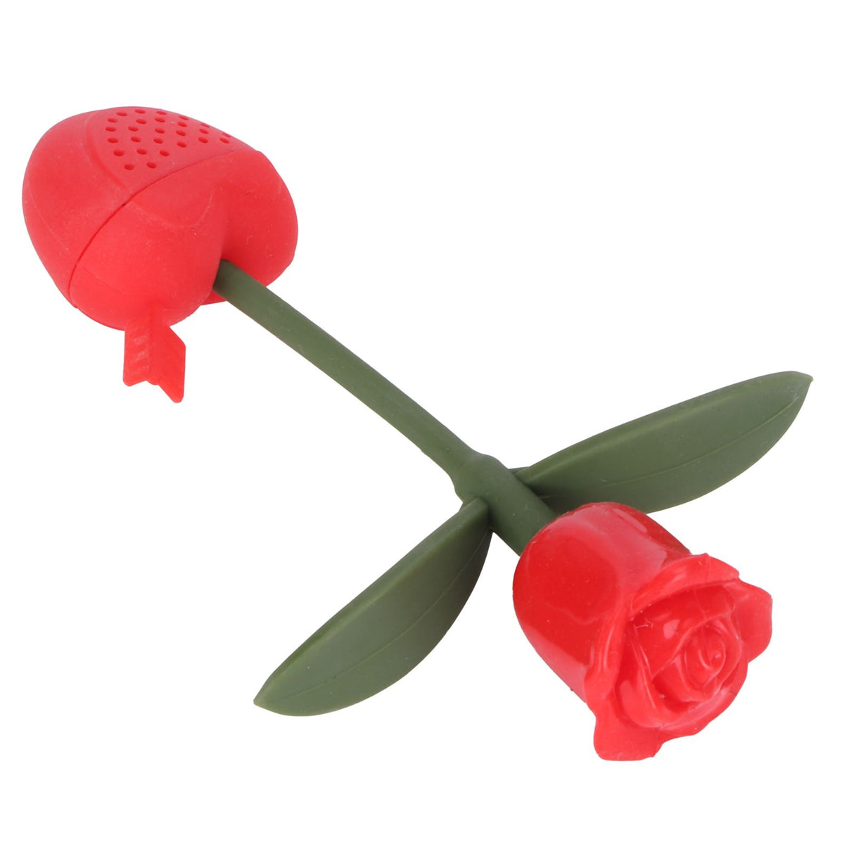 Rose Shaped Tea Strainer Silicone Loose Leaf Tea Infuser Filter Gift for Home Office Supplies