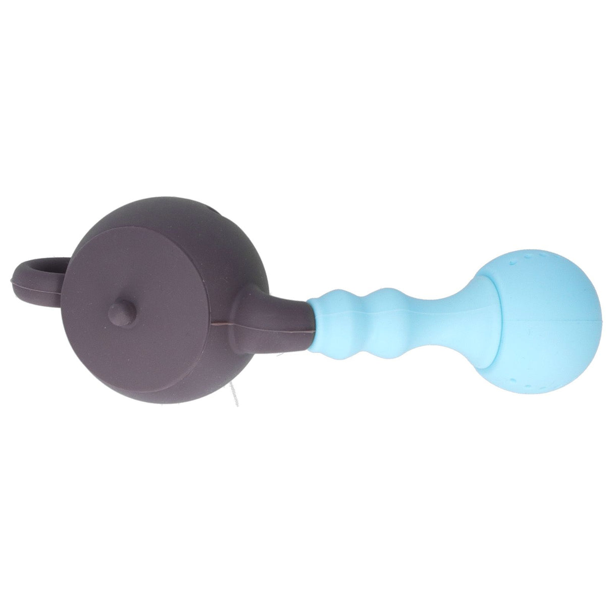 Silicone Tea Infuser Multifunction Teapot Shape Tea Leaf Strainer Filter Brown Sky Blue