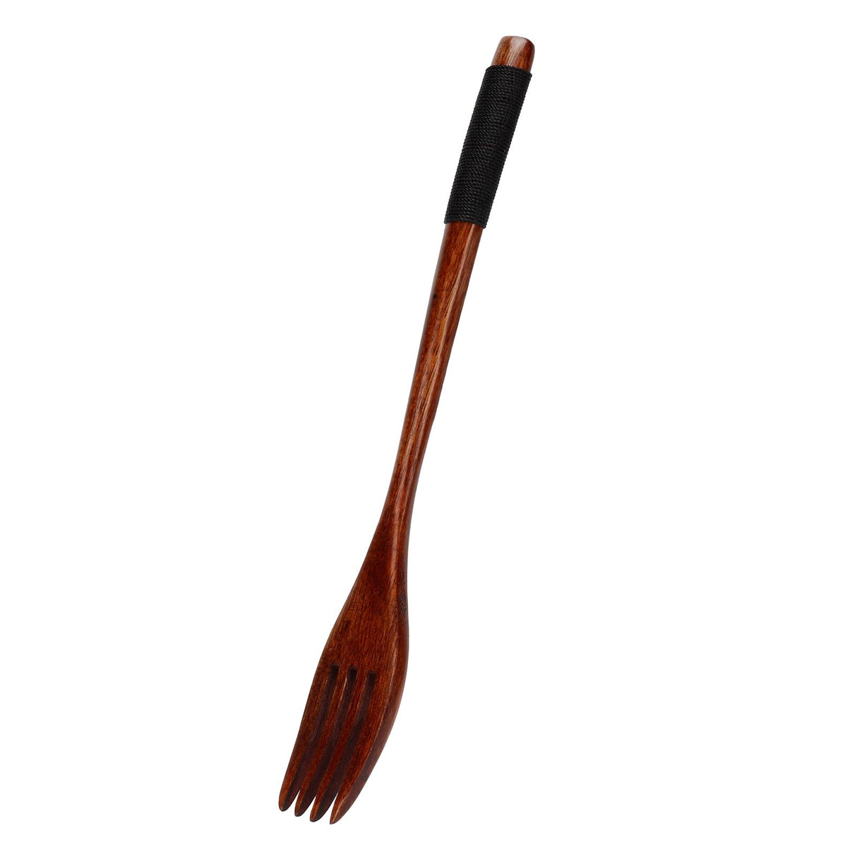 Japanese Wooden Fork Kitchen Tableware Cutlery for Barbecue Picnic Camping Parties