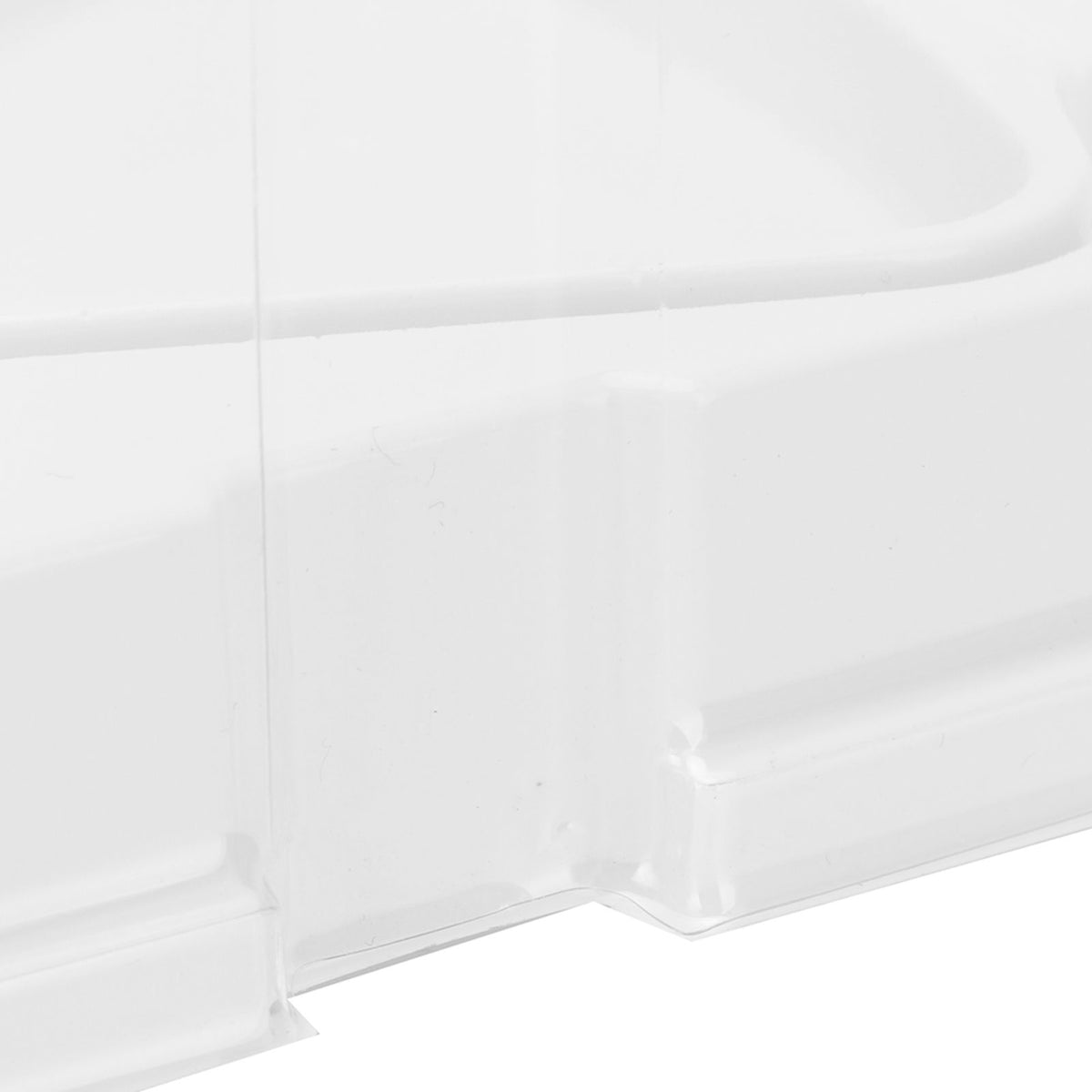 10pcs Baking Cake Box 4 Grid Triangular Transparent Material Cake Box for Dessert Bakery