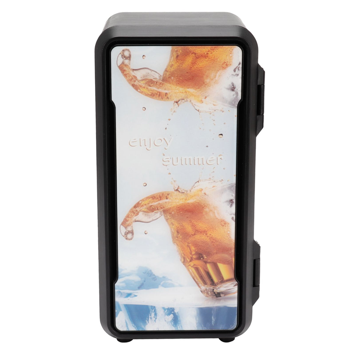 Mini Refrigerator USB Rapid Cooling Electric Fridge Cooler Warmer for Cosmetics DrinksBlack 18W