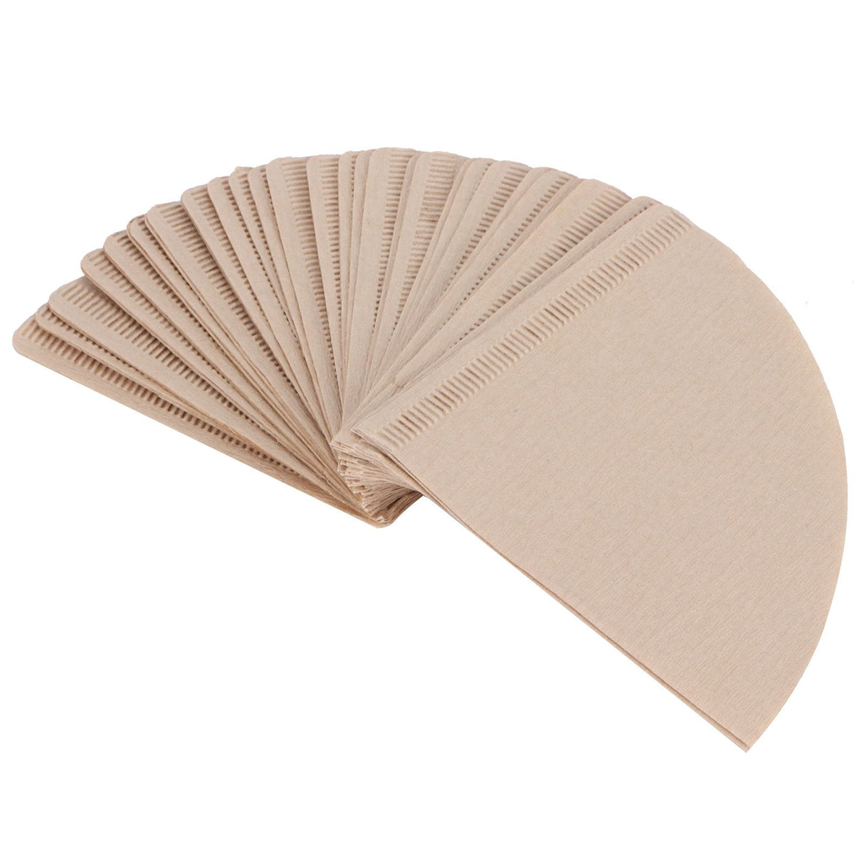 100Pcs Coffee Filter Paper Cone Shaped Disposable Coffer Filters Accessory 14x10cm
